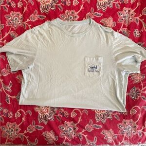 Vineyard Vines Light BlueT-Shirt with Pocket Logo